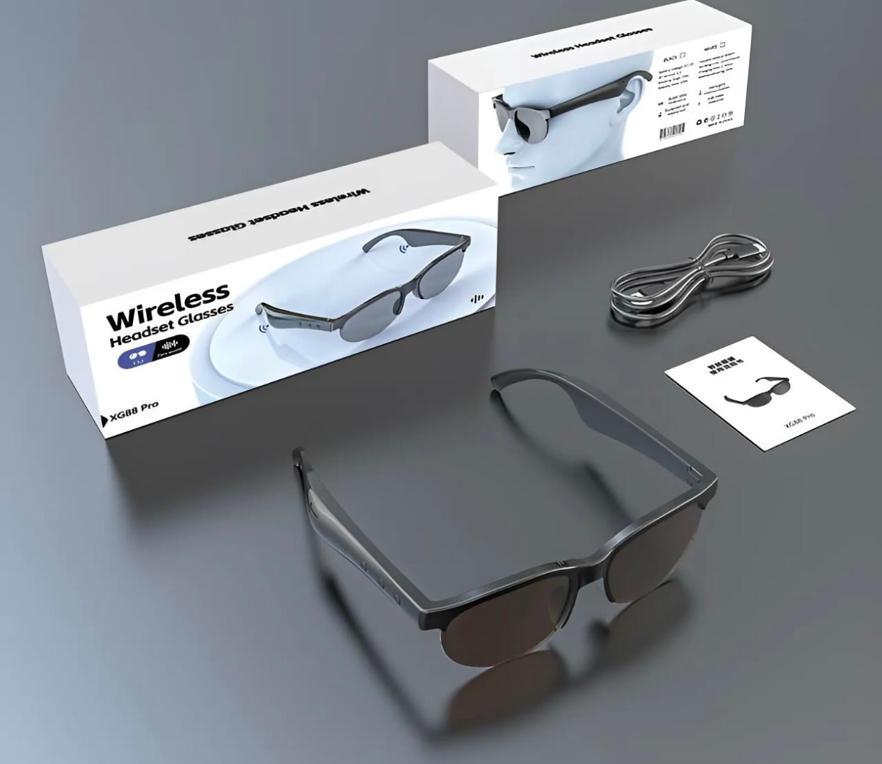 Smart Sunglasses Headphones Black Technology Can Call