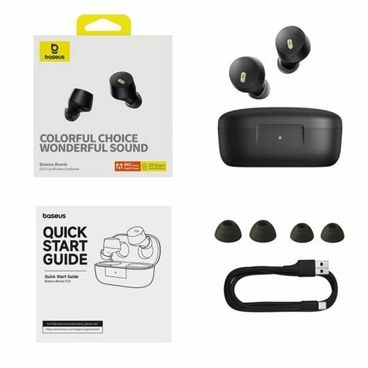 Headphones with Microphone Baseus A00023800123-00-3
